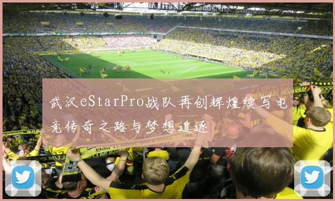 武汉eStarPro战队再创辉煌续写电竞传奇之路与梦想追逐